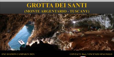 Campagna di scavo Grotta dei Santi 2023